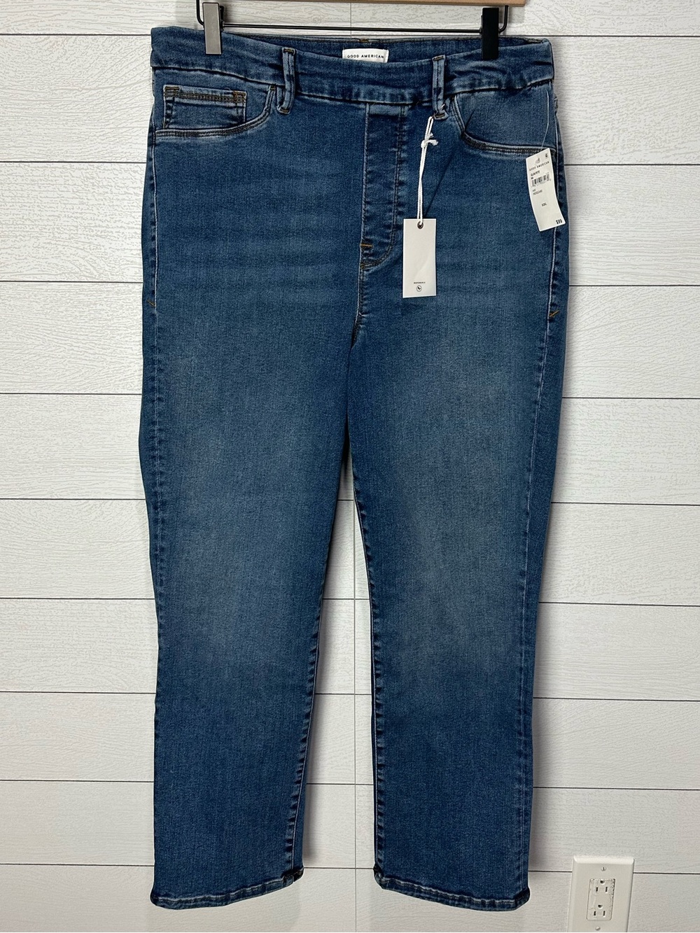 NWT Good American Pull on Jeans 2XL